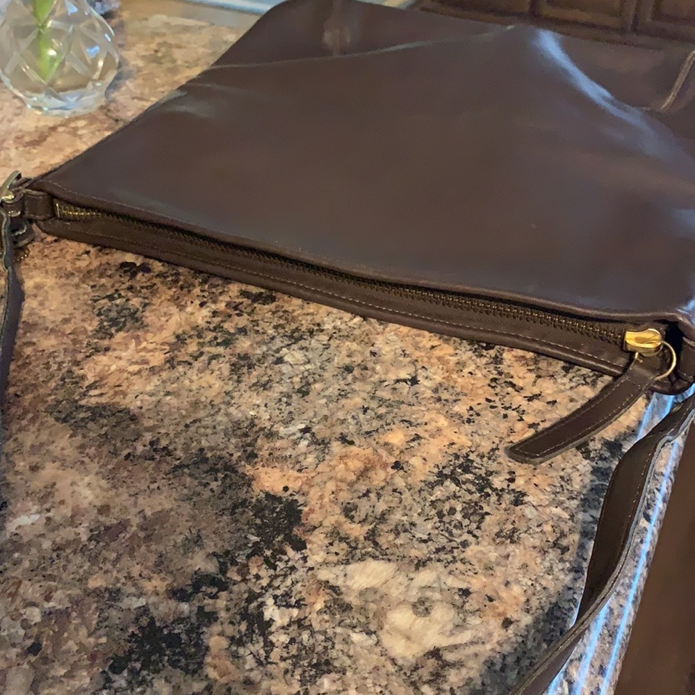 Coach Large Soft Leather Shoulder Bag #9210 - Picture 3 of 11